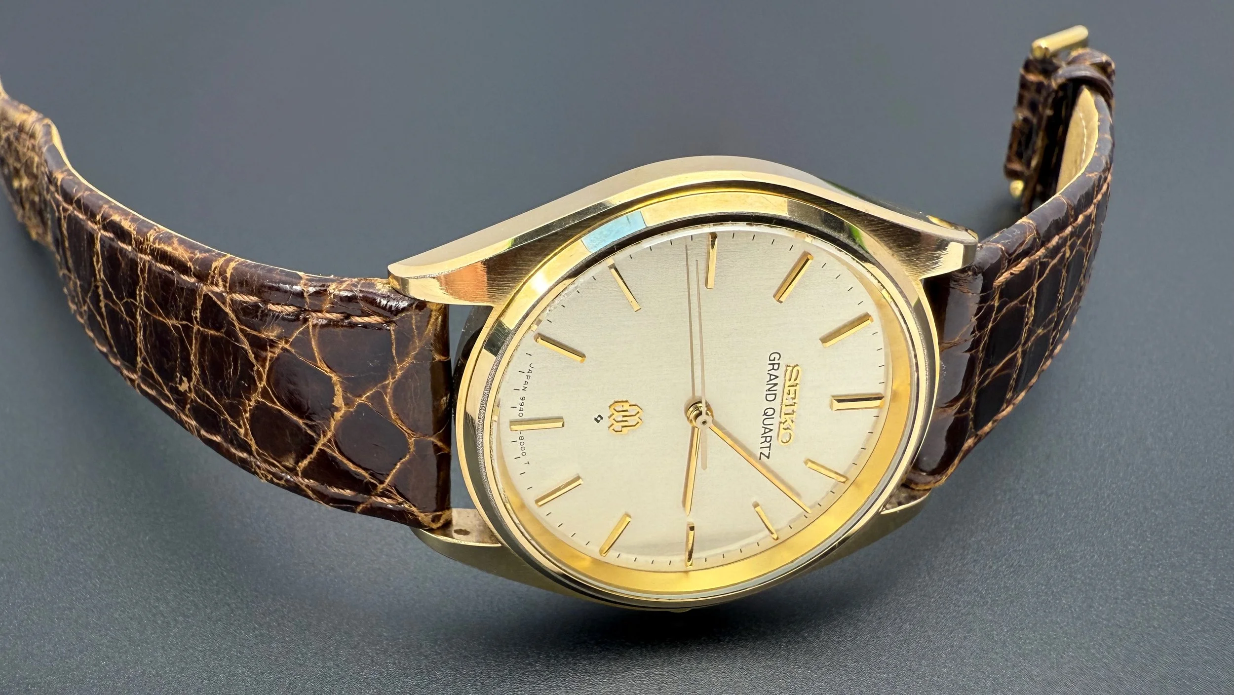 【あき】SEIKO GRAND QUARTZ 9940-8000 セイコー Seiko Grand Quartz Watch 9940-8000 case no.897090 , made in